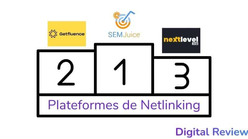 Meilleures plateformes Netlinking - Podium Digital Review