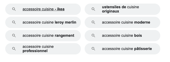 suggestion tool google